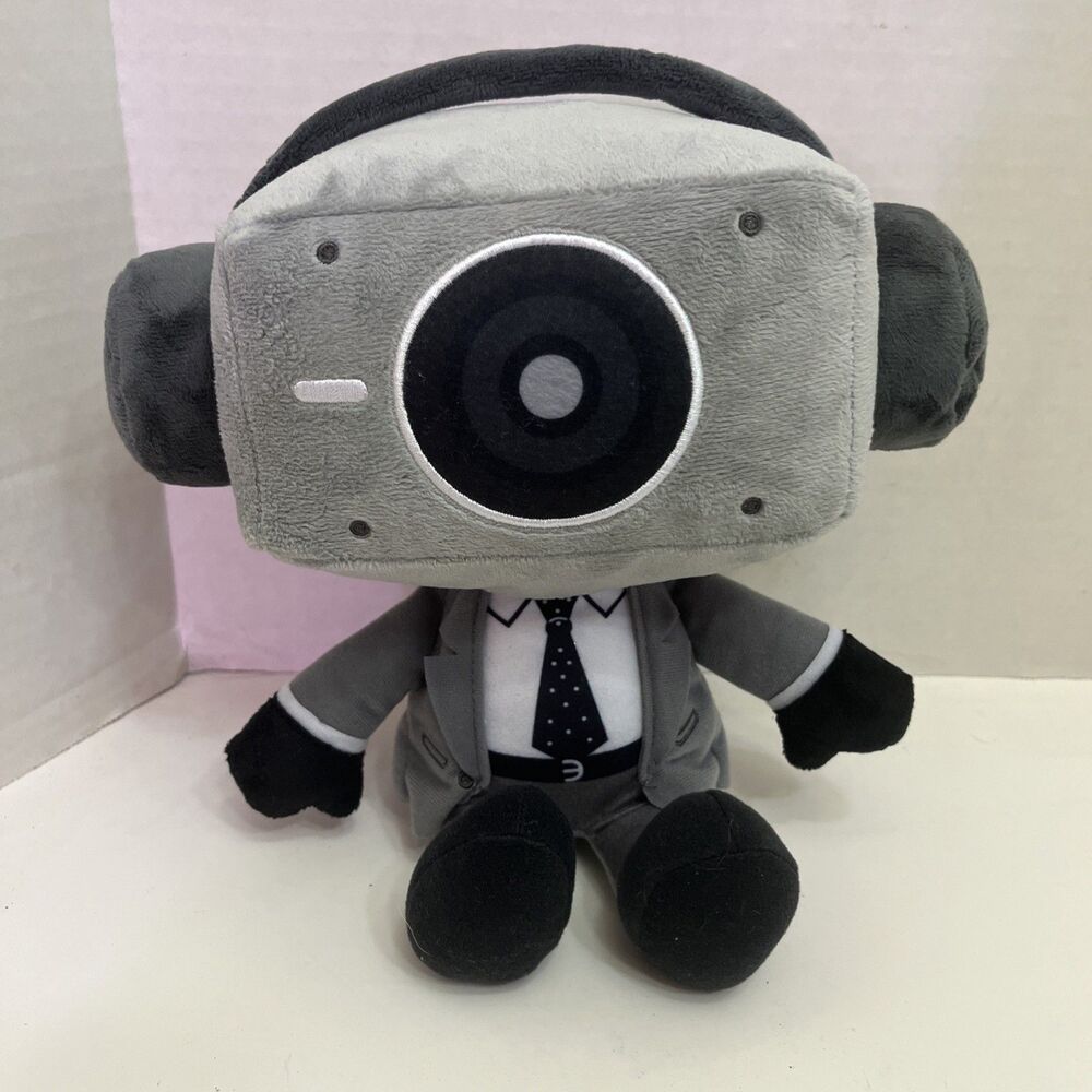 Skibidi Toilet Bossman Plush Stuffed Animal Toy 11”